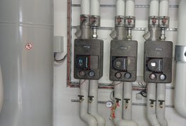 Pumpengruppen einer Heizungsanlage